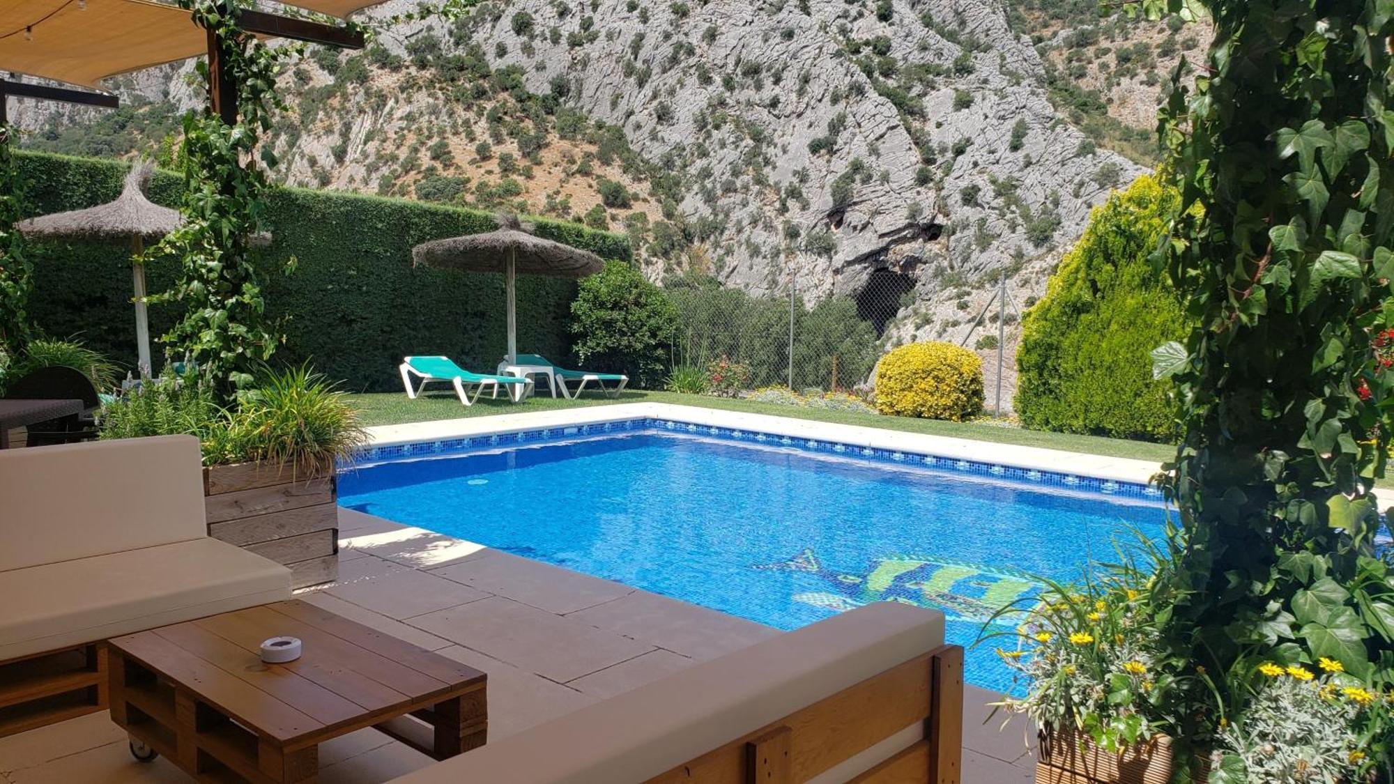 Casitas Cueva Del Gato Villa Benaojan Ngoại thất bức ảnh