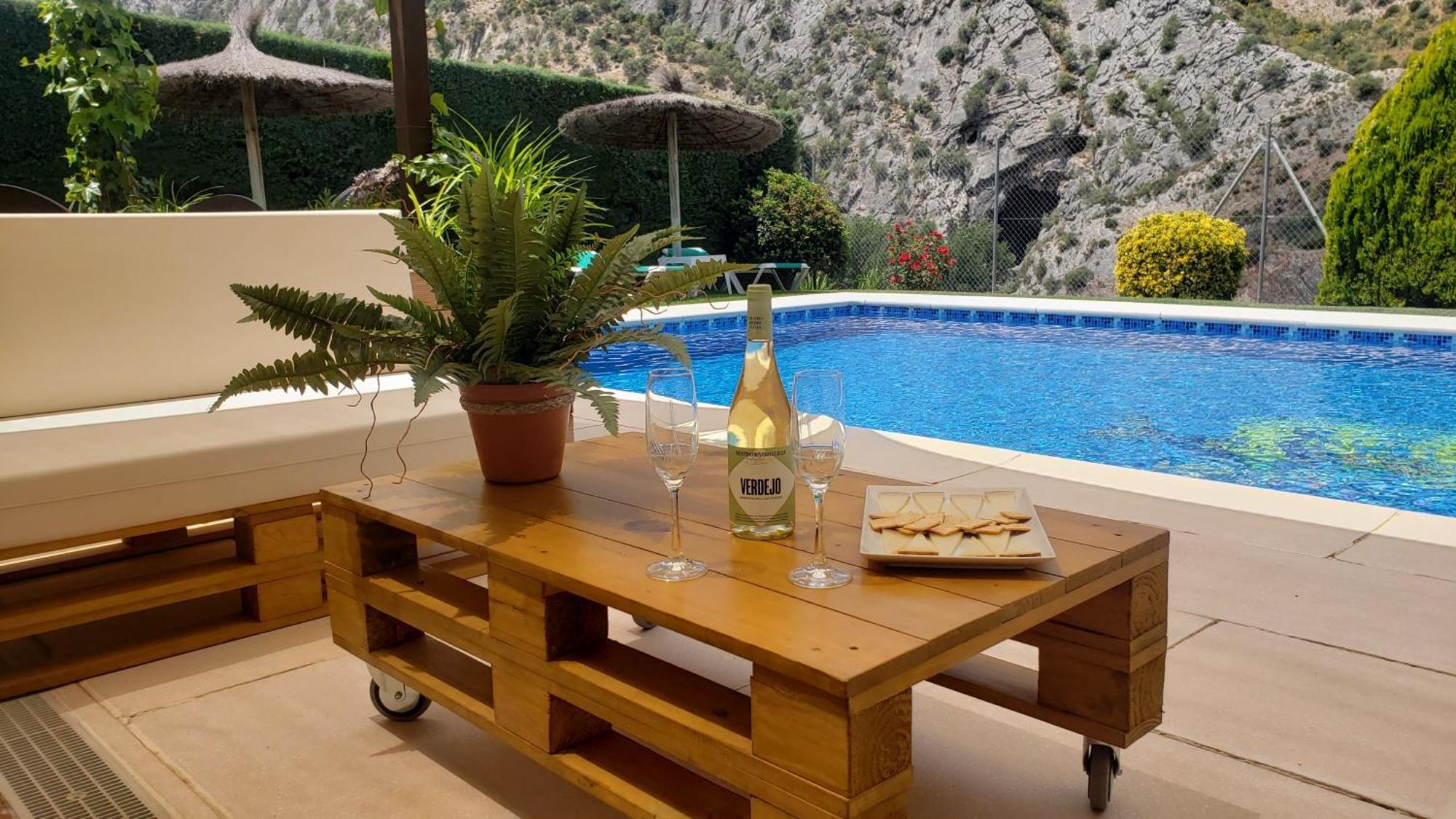 Casitas Cueva Del Gato Villa Benaojan Ngoại thất bức ảnh