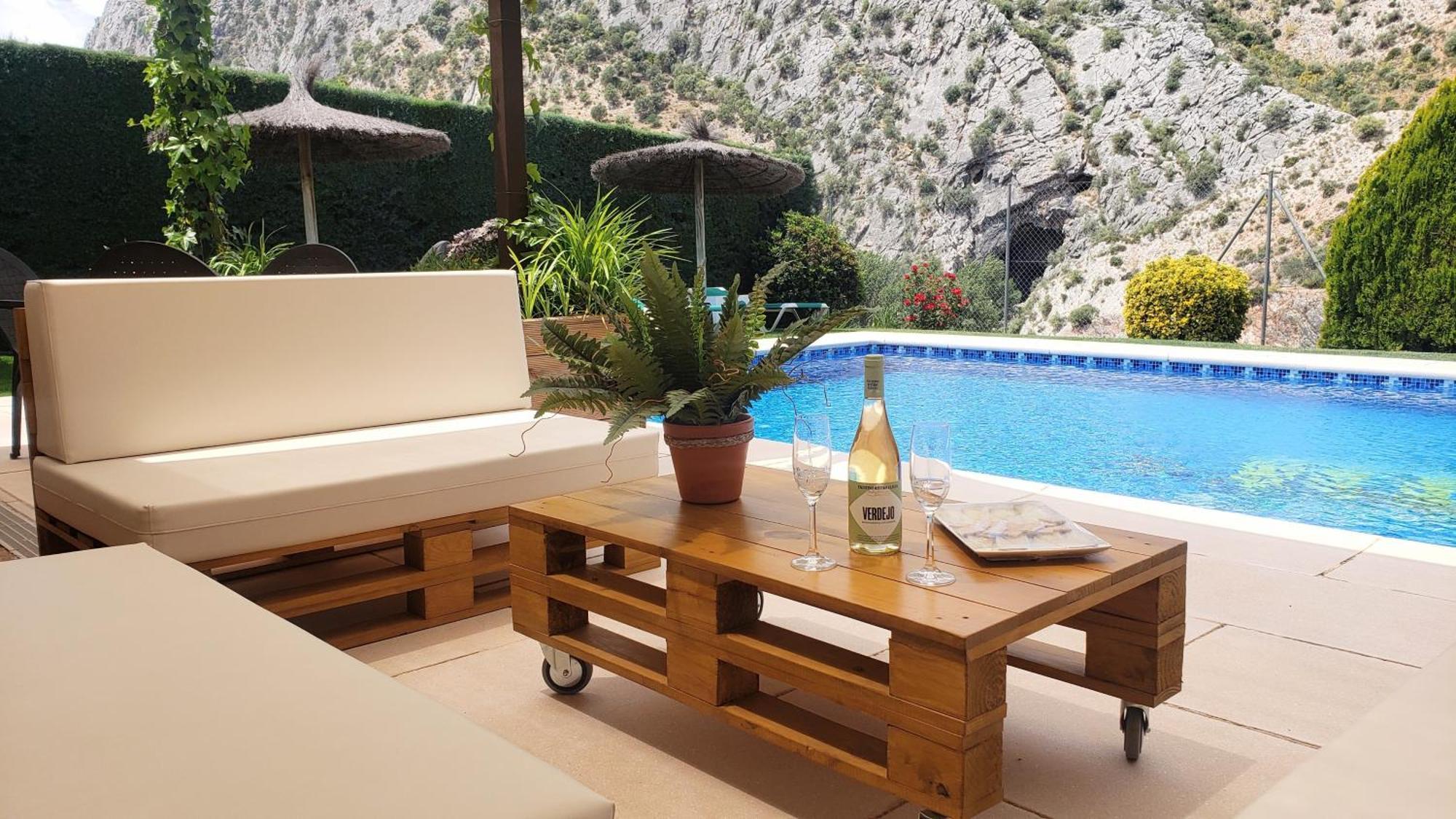 Casitas Cueva Del Gato Villa Benaojan Ngoại thất bức ảnh